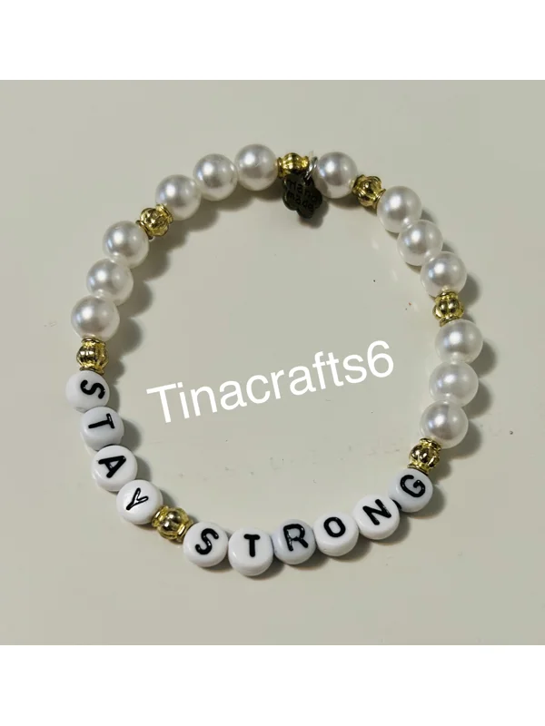 Stay Strong Covid 19 Bracelets