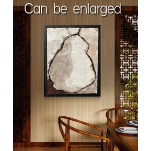 Stunning White Pear on 8x10 Canvas