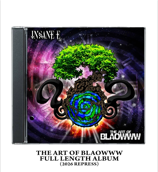 Insane E - The Art of Blaowww 2026 Repress CD