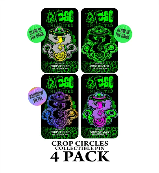 Crop Circles 2026 Pin 4 PACK