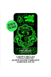 Crop Circles 2026 Pin ALIEN GLOW VARIANT