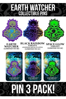 Earth Watcher '25 Pin 3 PACK