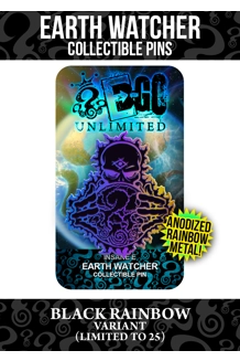 Black Rainbow Earth Watcher '25 Pin