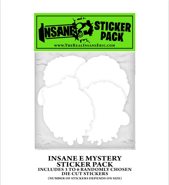 Insane E Mystery Sticker Pack
