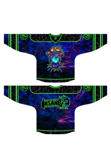 Mushroom Mystery Sublimated Hockey Jersey Mushroom Mystery Sublimated Hockey Jersey