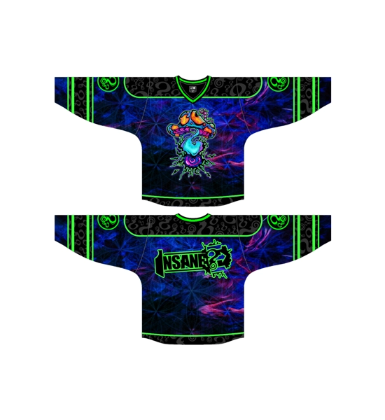 Mushroom Mystery Sublimated Hockey Jersey