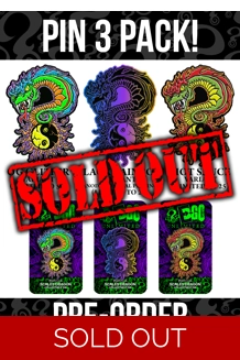 Scales Dragon '24 Pin 3 PACK