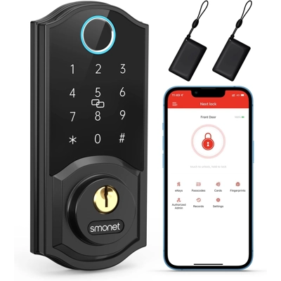 Wi-Fi/Bluetooth Smart Keyless Entry Lock