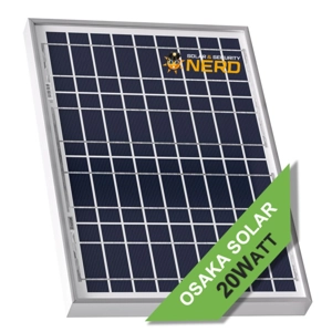 20W Poly Crystalline Solar Panel