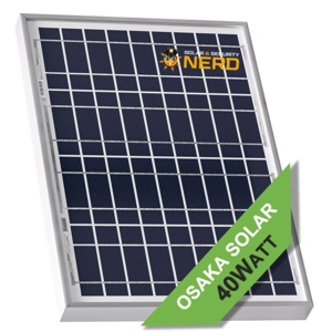 40W Poly Crystalline Solar Panel