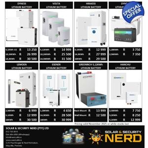 Black November Batteries