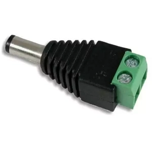 DC Male Connector for 12V Input to Camera