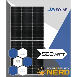 565W JA SOLAR Mono Crystalline Solar Panel -