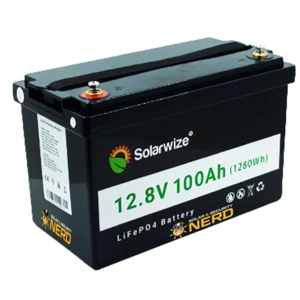 Solarwize BL10012 - 12V, 100Ah, 1,28KWh Lithium Ion Battery