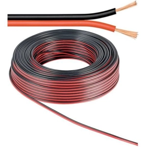 0,5mm RipCord/Twin Flex White, Black, Clear