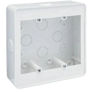Wall Box 4x4 Plastic White