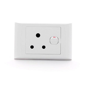 Wall Socket 4x2 Single