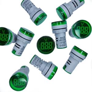 Voltage Meter Light - GREEN