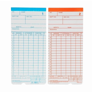 Monthly Clock Cards Pack