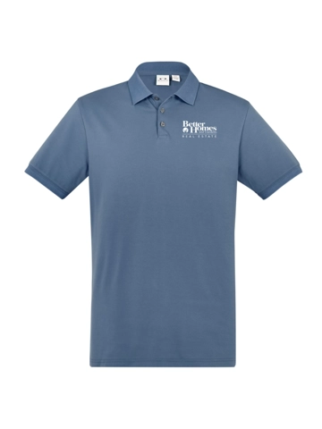 Smoke Gray City Polo - Mens