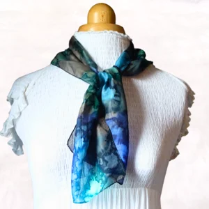 Mixed Flowing Colour Scarf