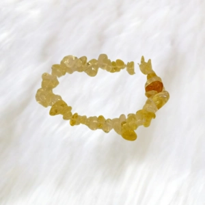 Yellow Crystal Stone Bracelet