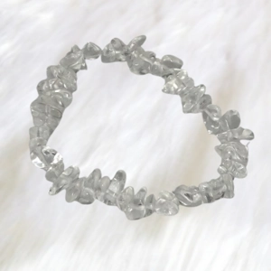 Clear Natural Crystal Bracelet