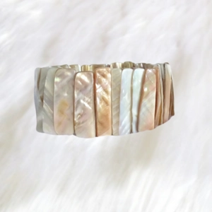Natural Rectangle Shell Bracelet