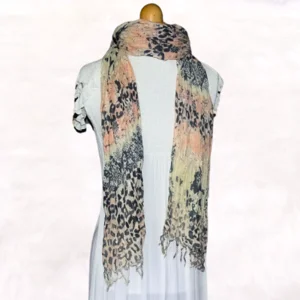 Dressed Scarf And Shawl Mixed Flowing Design