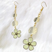 Gold Flower Earrings