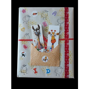 (K4A) Kids surprise book package hardback book with free gifts - age 6-8yrs