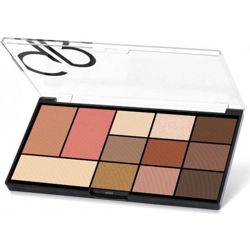 Golden Rose - CITY STYLE - Face & Eye Palette - Face makeup palette - 01 WARM ..