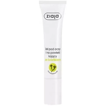 Soothing eye gel with a fire..