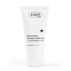 Vegan cream-mask for the skin around the eyes with ceramides 1, 3, 6 - Pro
