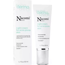 Light cream for acne skin
