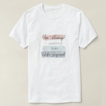 Graphic t-shirt for men - be strong