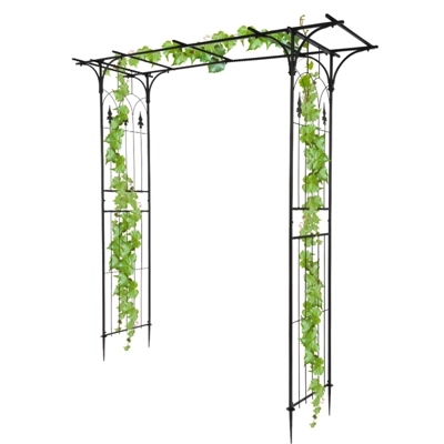 Square wrought iron pla..