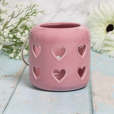 Pink Heart Lantern