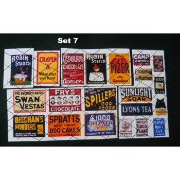 Set 7 Model Scenery Self Adh..