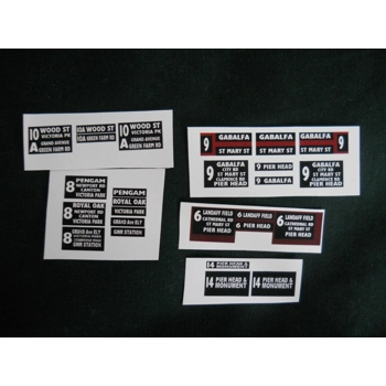 Set 2 Cardiff Trolleybus  Ro..