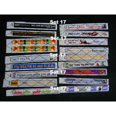 Set 17 Bus Adverts