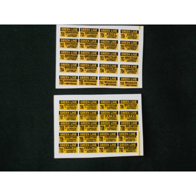 Set 1 Greenline RF Destination Blinds