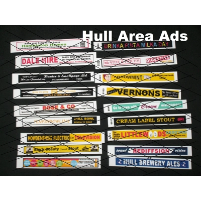 Hull Area Adverts 1/76th Scale