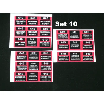 Set 10 London Transport Trol..