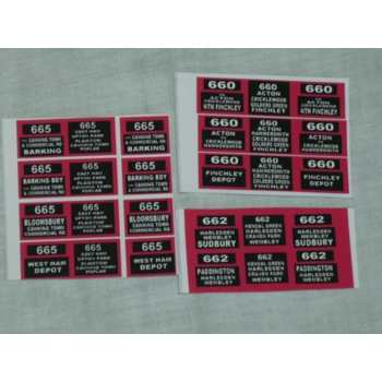 Set 5 London Transport Troll..