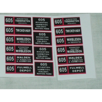 Set 7 London Transport Troll..