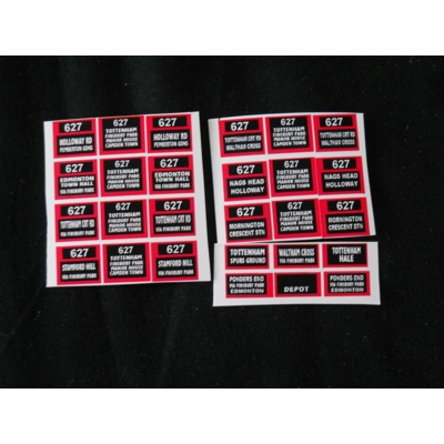 Set 8 London Transport Trolleybus Routes