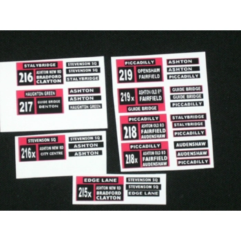 Set 2 Manchester Destination..