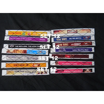 Set 12 Near Side  Modern Adverts