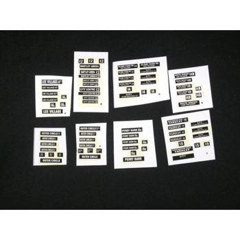 Set 2 Birmingham Bus Destina..